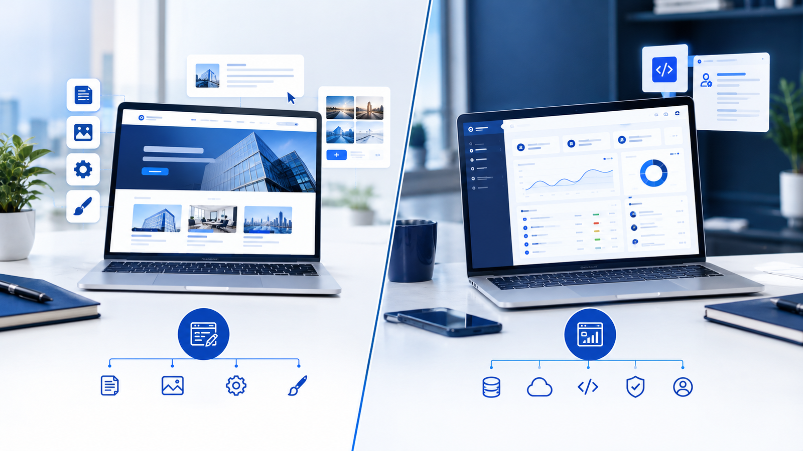 Levox - Custom Website Development vs WordPress: Which Is Right for Your Business?